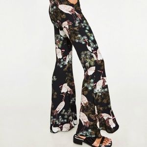 Zara crane bell bottom pants